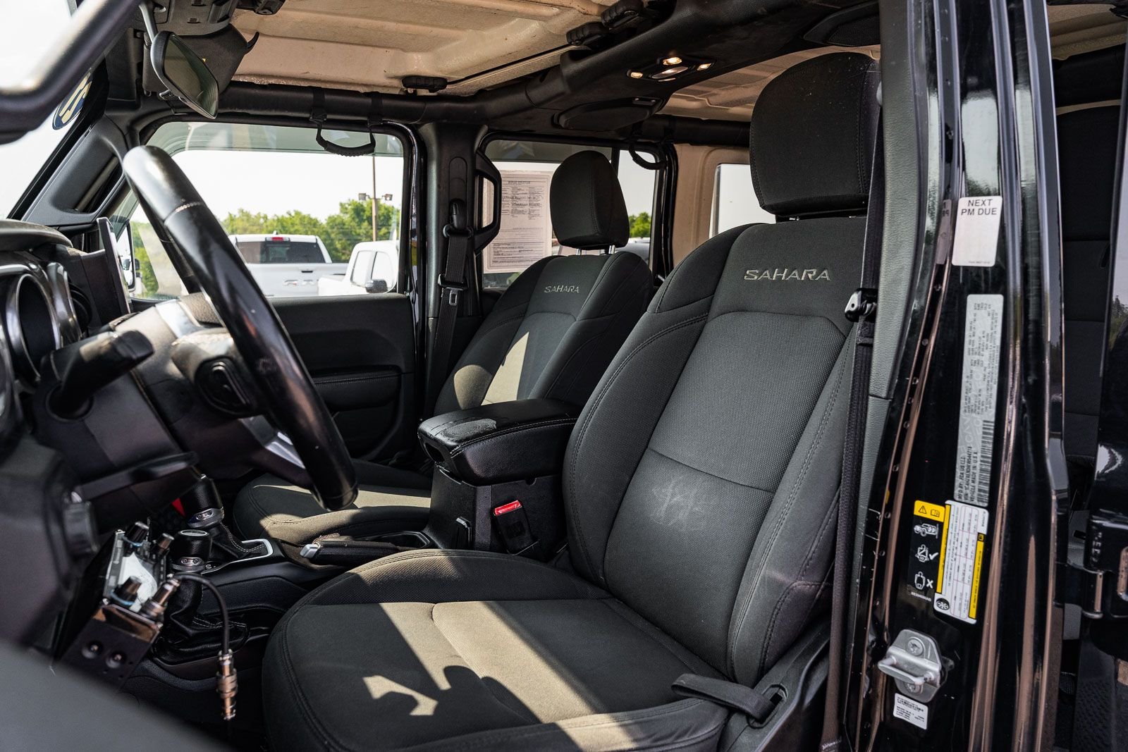 Certified Used 2021 Black Jeep Unlimited Sahara image 22