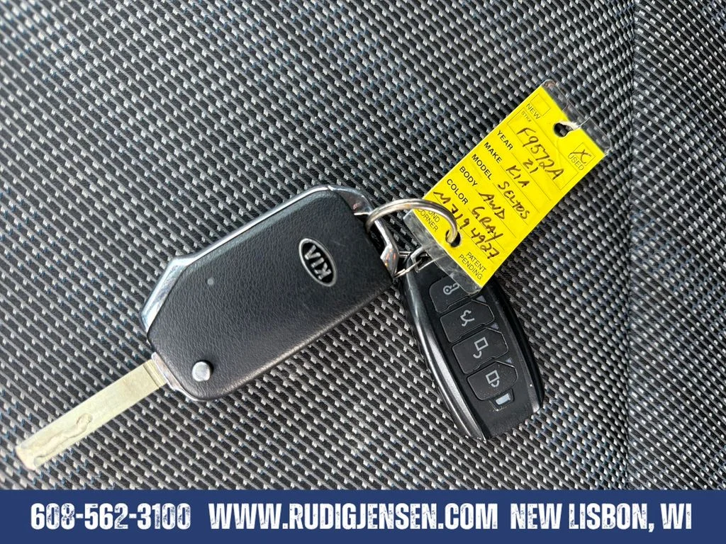 Used 2021 Gray Kia LX image 27