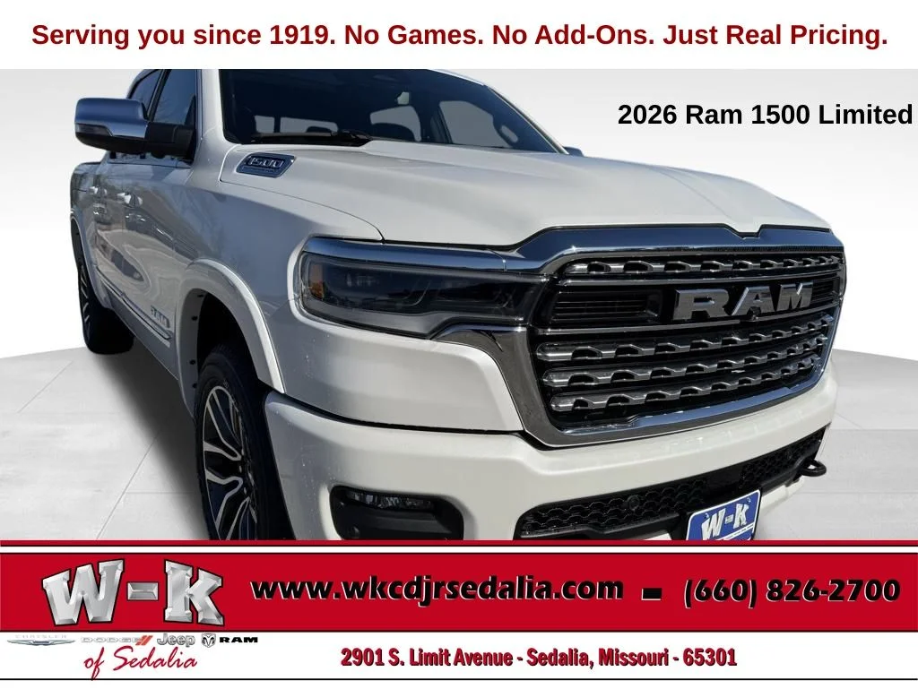 New 2026 White Ram Limited image 1