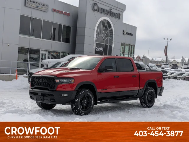 2025 RAM 1500 Rebel - Rebel Level II Grp - Dual-Pane Sunroof - G/T Pkg - Tech Pkg - Bed Utility Grp - LOADED!