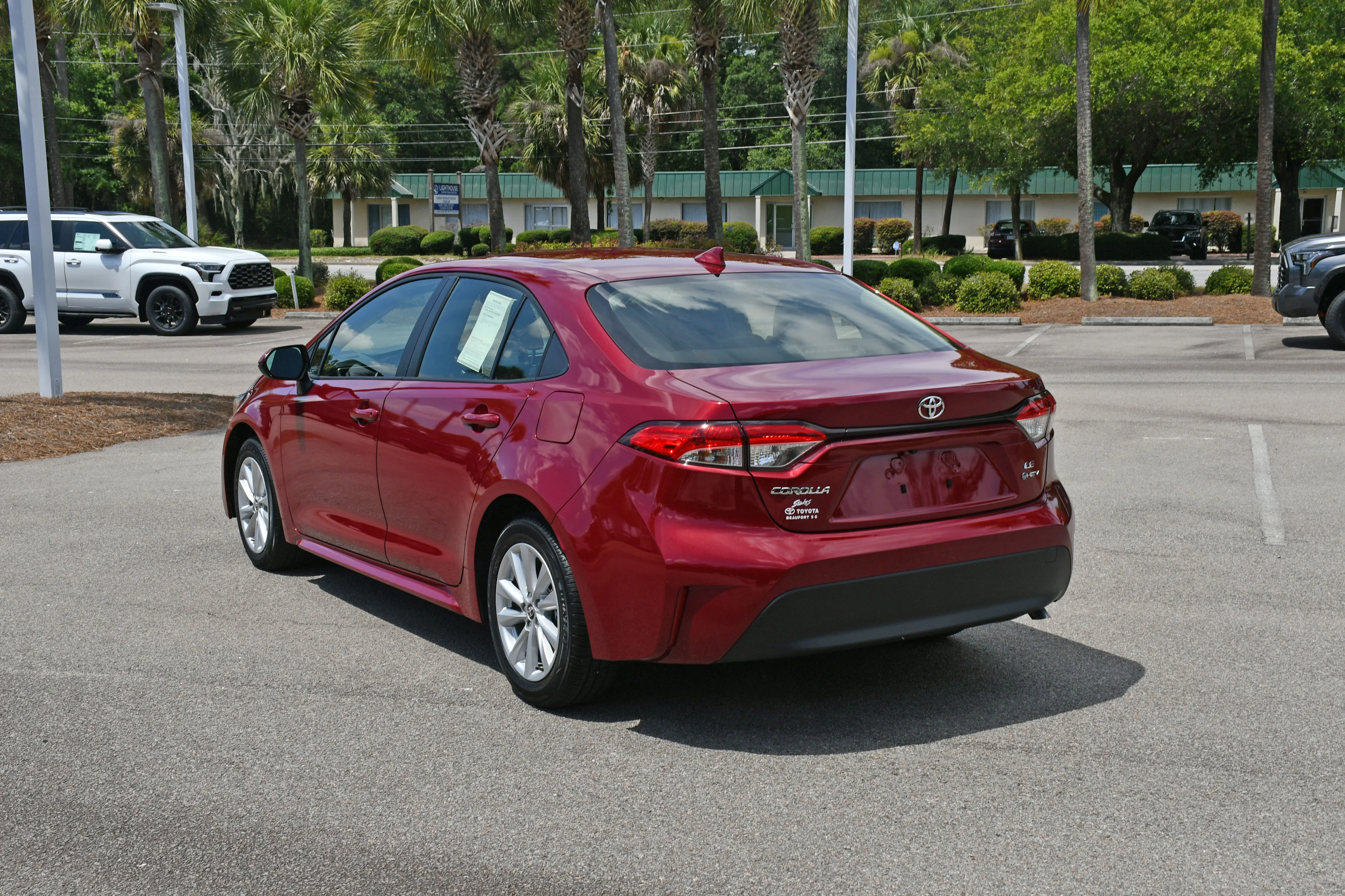 Used 2026 Red Toyota LE image 3