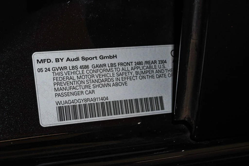 Used 2024 Mythos Black Metallic Audi 2.5T image 32