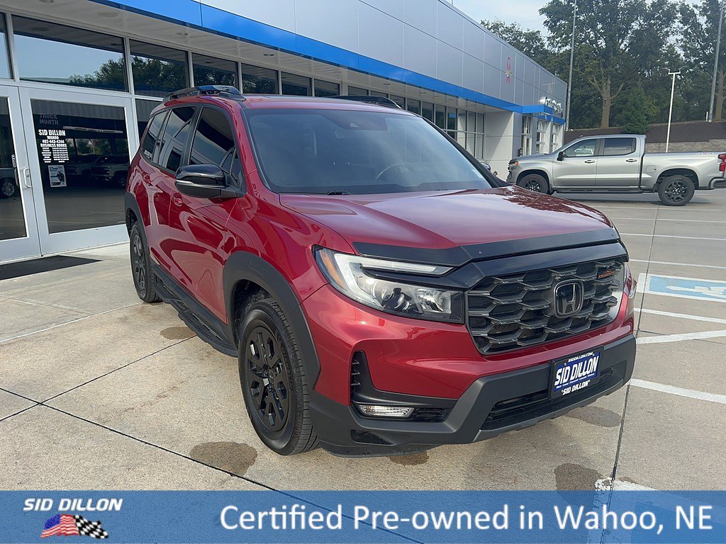 Used 2023 Radiant Red Metallic II Honda TrailSport image 7