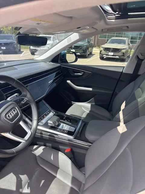 Used 2021 Blue Audi 55 Prestige image 9