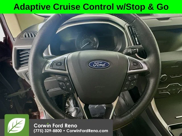 Certified Used 2020 Burgundy Ford SEL image 11