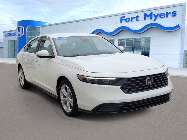 Certified Used 2023 Platinum White Pearl Honda 1.5T LX image 1