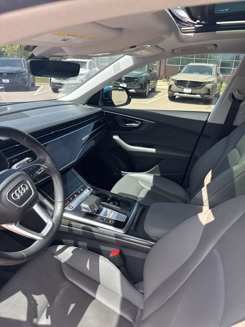 Used 2021 Blue Audi 55 Prestige image 9