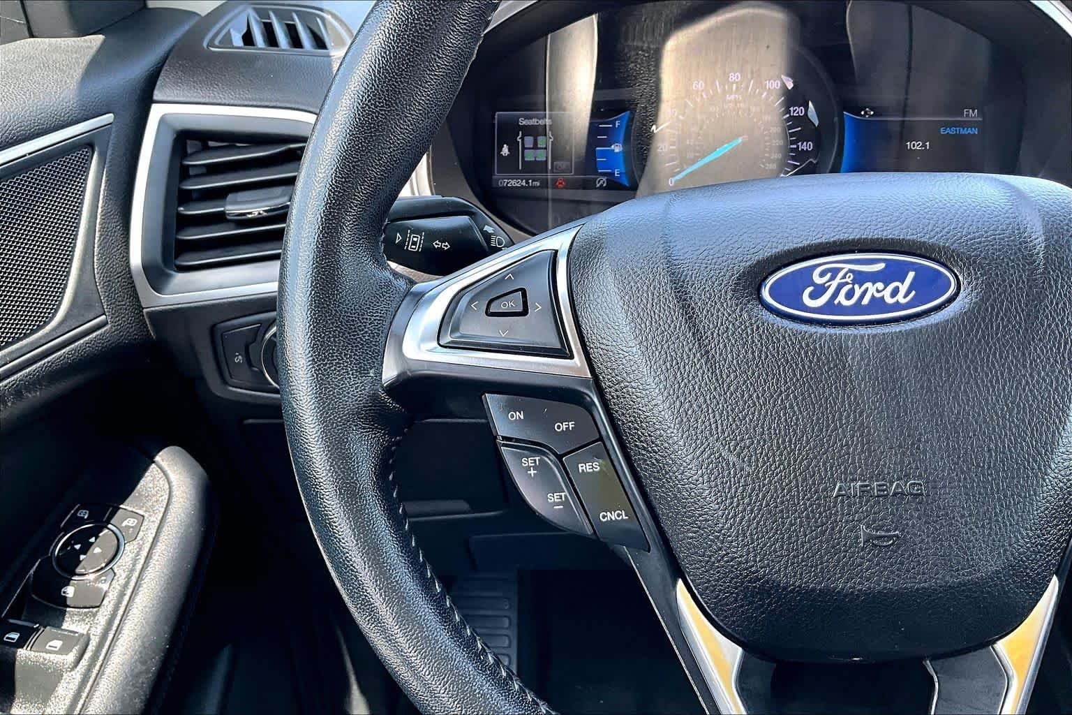 Used 2022 Carbonized Gray Metallic Ford SEL image 24