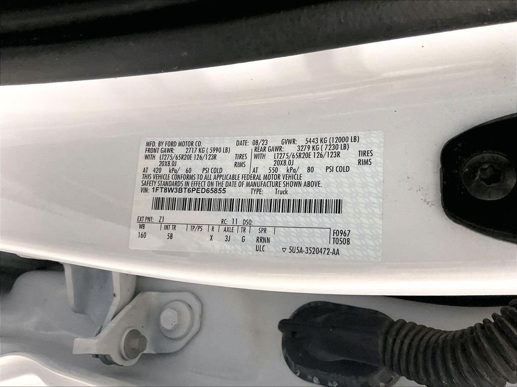 Used 2023 White Ford Lariat image 36