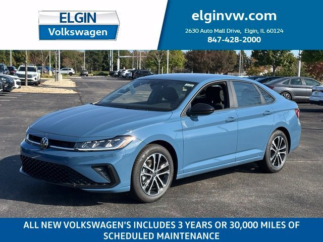 Monterey Blue Pearl 2027 Volkswagen Jetta Sedan Front-Wheel Drive 