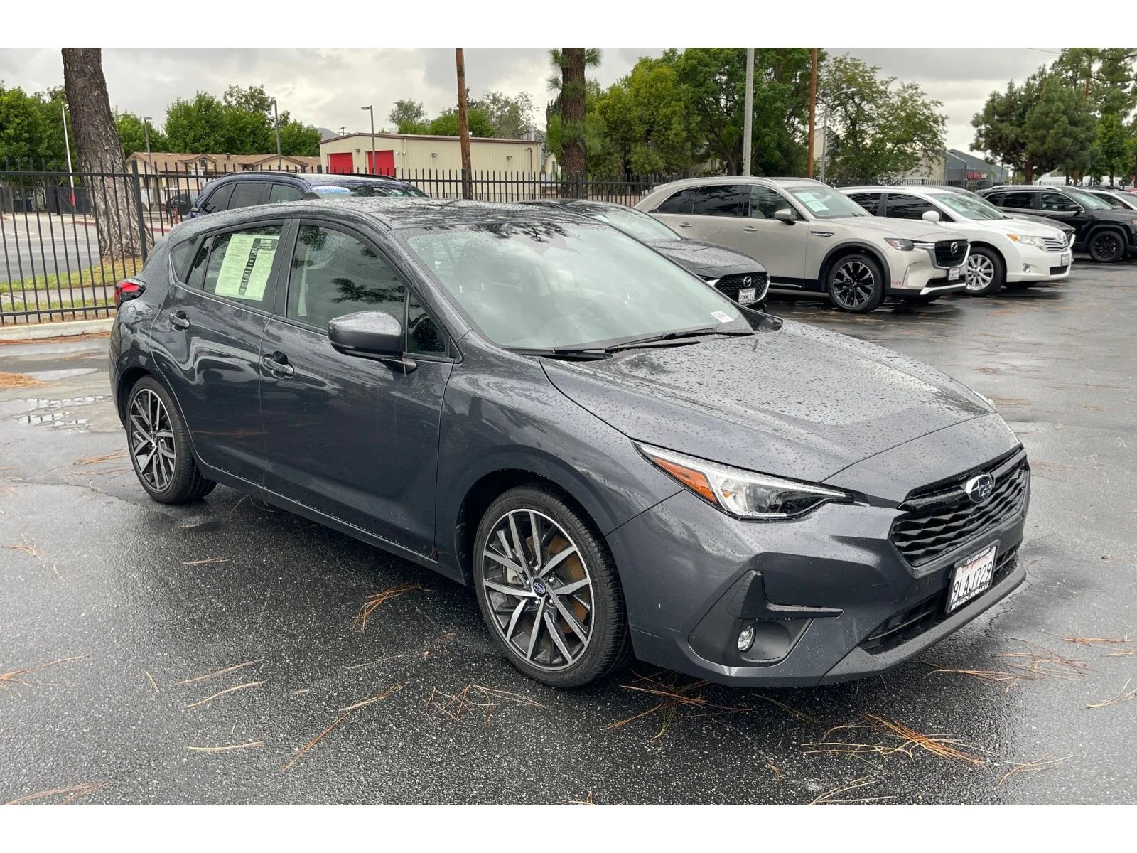 Used 2024 Magnetite Gray Metallic Subaru Sport image 8