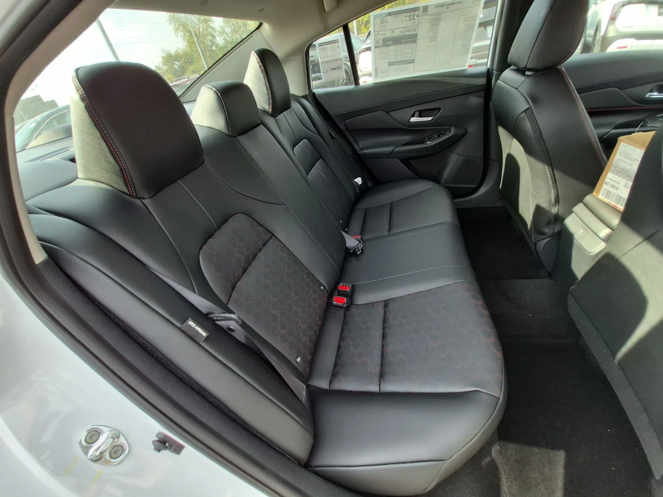 New 2027 Aspen White TriCoat / Super Black Two-tone Nissan SR image 28