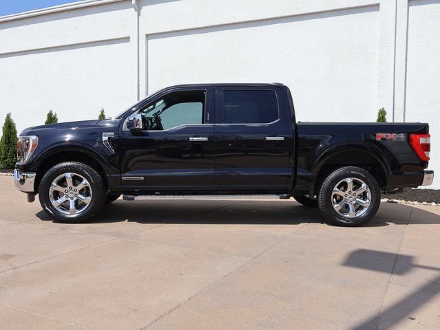Used 2021 Black Ford LARIAT image 3