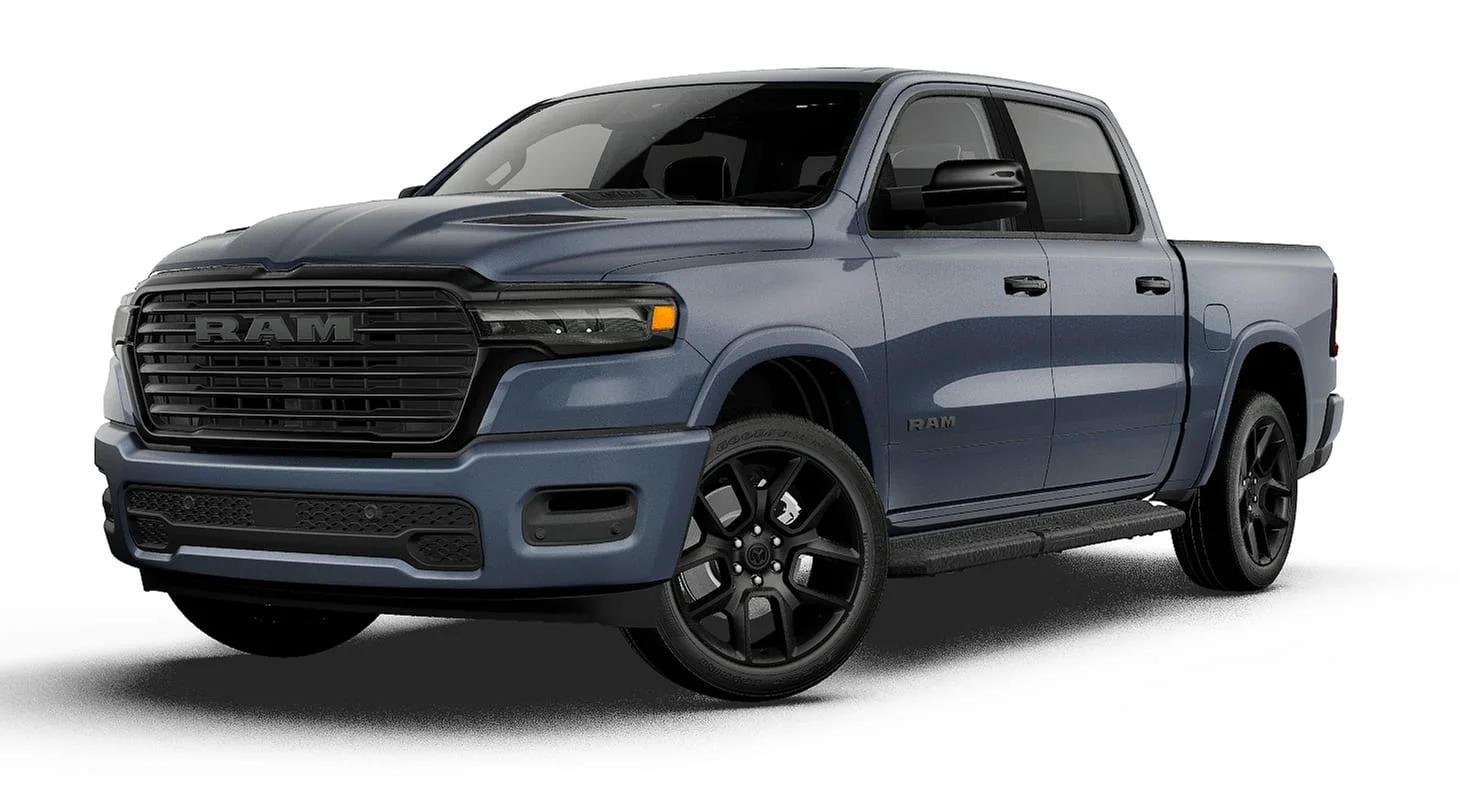 New 2027 Forged Blue Metallic Exterior Paint RAM LARAMIE image 27