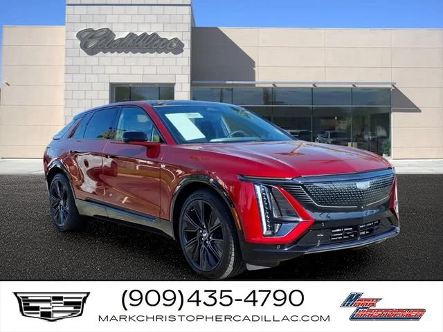 Used 2025 Radiant Red Tintcoat Cadillac Sport 3 image 1