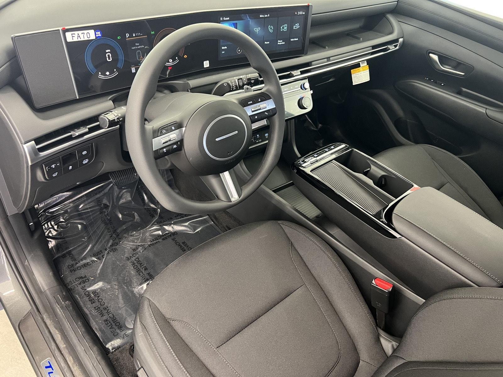 New 2026 Amazon Gray Hyundai SEL AWD image 13