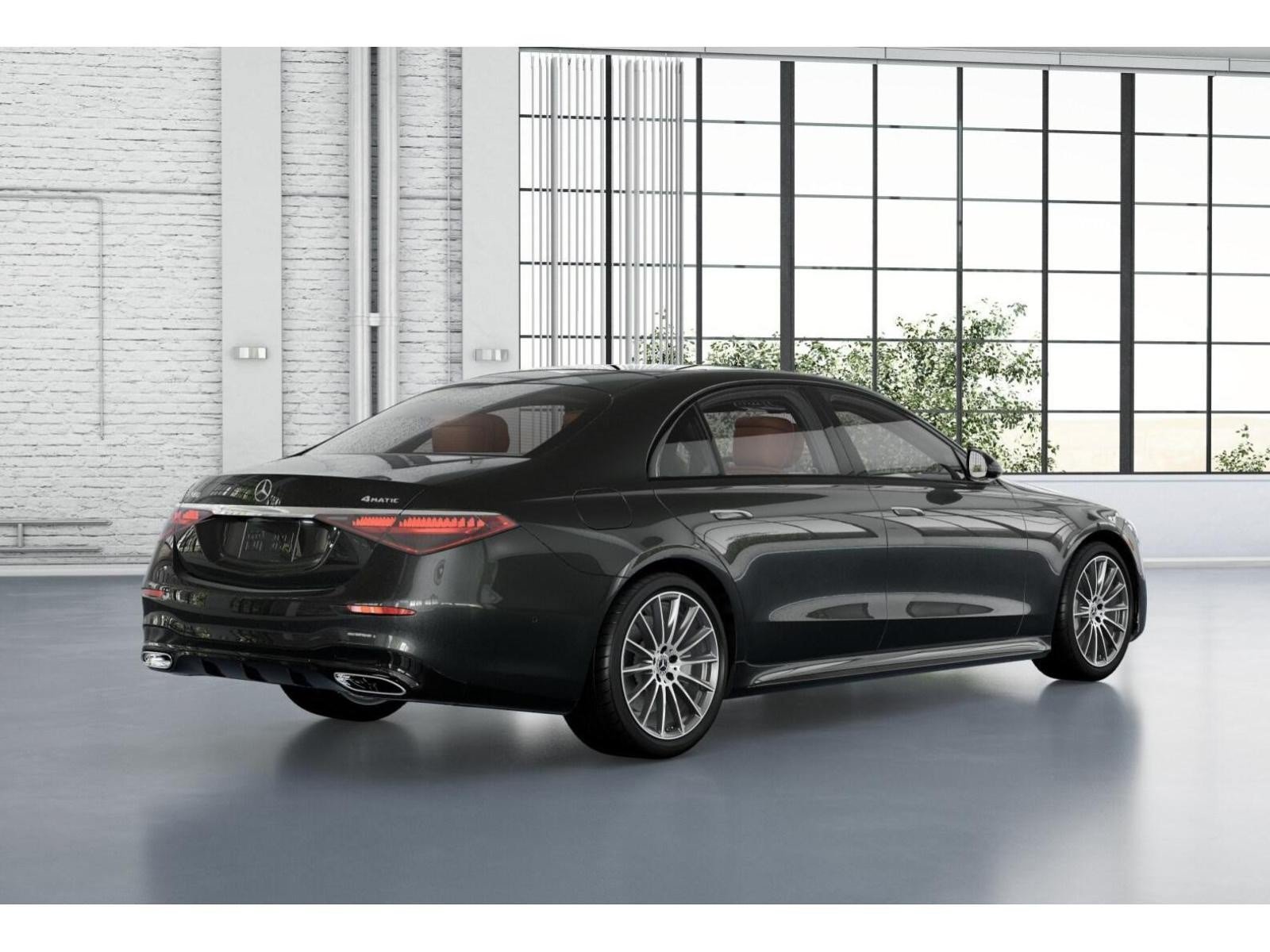 New 2026 Graphite Grey Metallic Mercedes-Benz S 580 4D Sedan 4MATIC® image 22