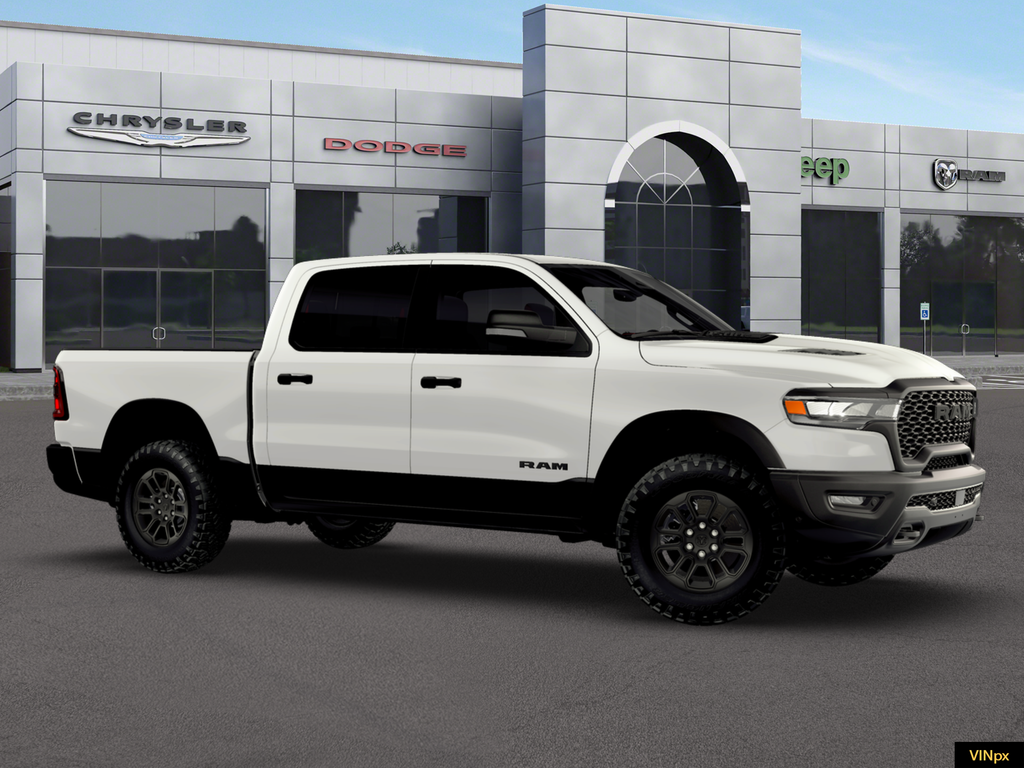New 2026 Bright White Clear-Coat Exterior Paint RAM Rebel image 9