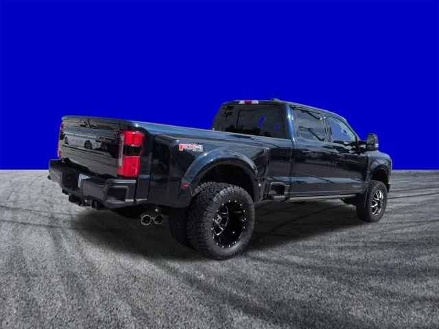 Certified Used 2025 Super Black Ford Platinum image 4