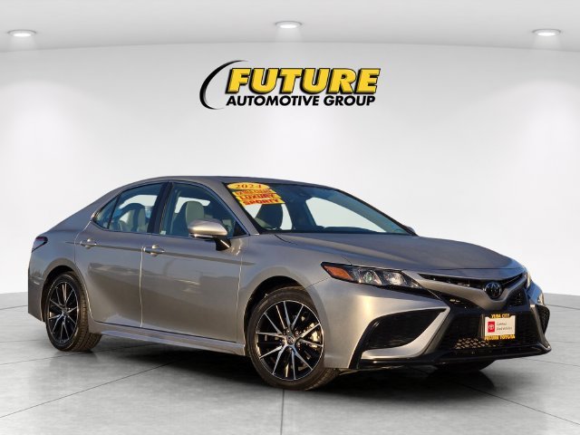 Used 2024 Silver Toyota SE AWD image 1