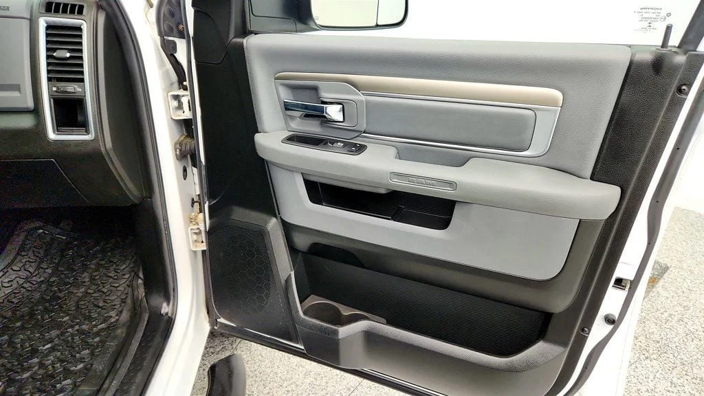 Used 2019 Bright White Clearcoat Ram SLT 4x4 Crew Cab 5