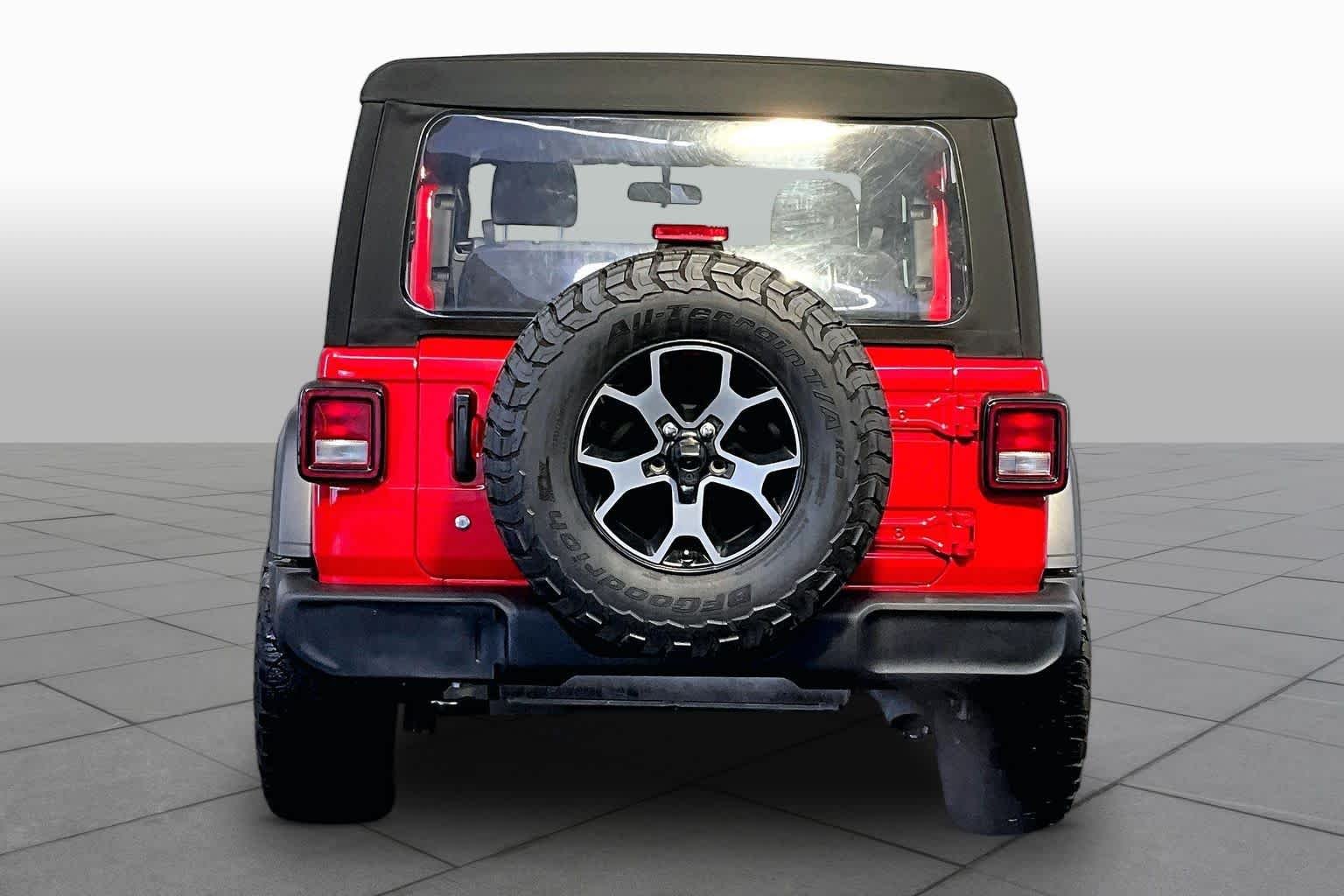 Used 2024 Firecracker Red Clearcoat Jeep Sport image 5