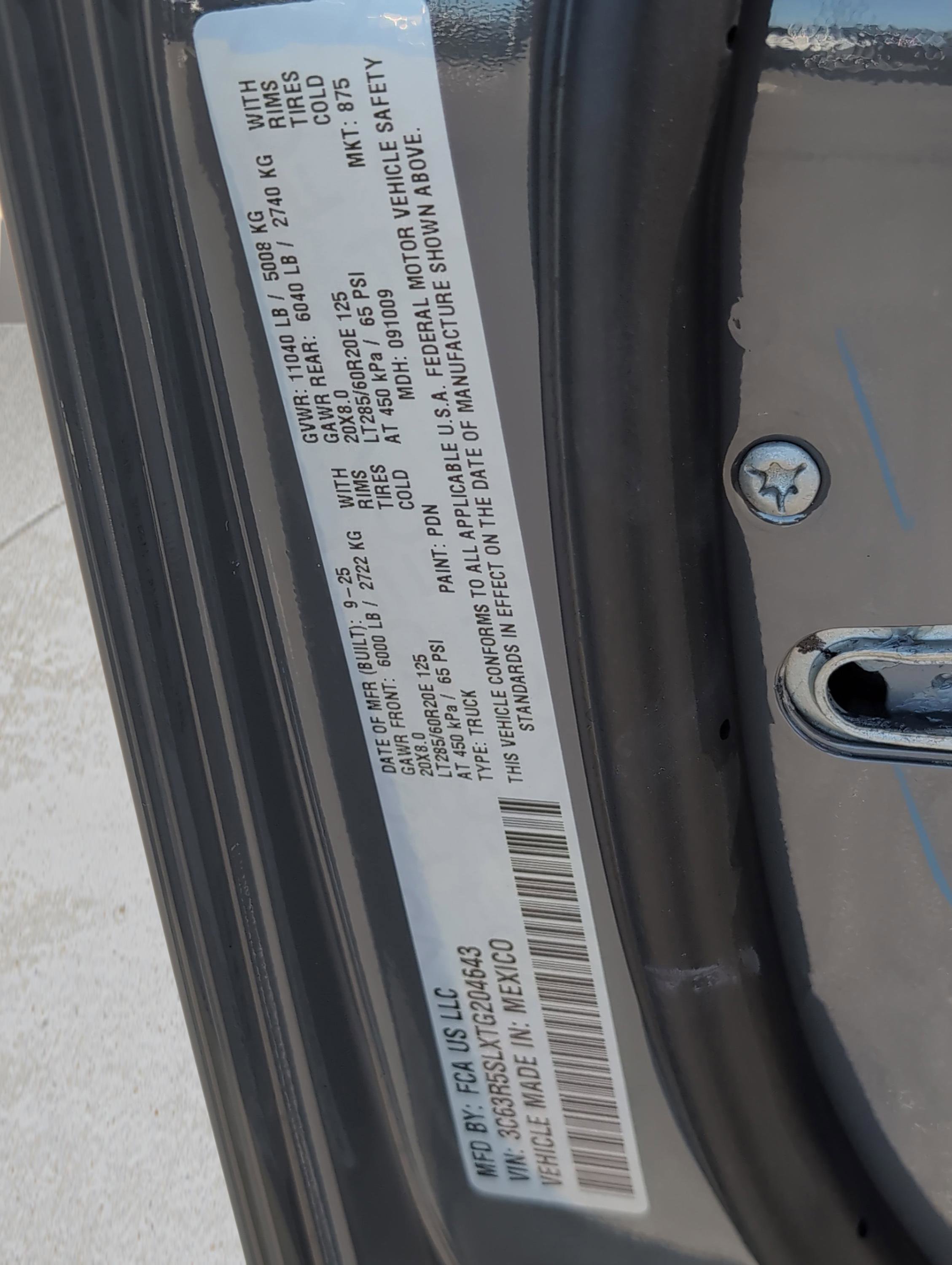 New 2026 Ceramic Gray Clearcoat Ram Limited image 12