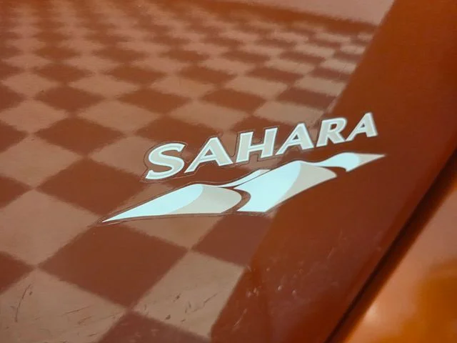 Used 2009 Orange Jeep Unlimited Sahara image 16