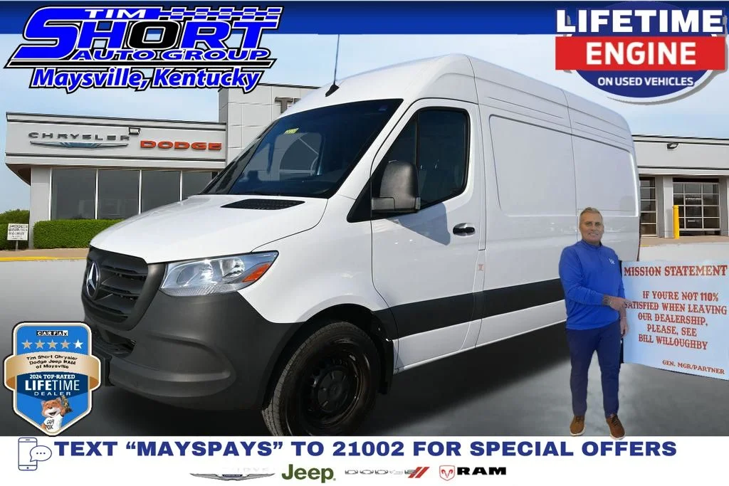 Used 2025 White Mercedes-Benz Cargo 144 WB image 1