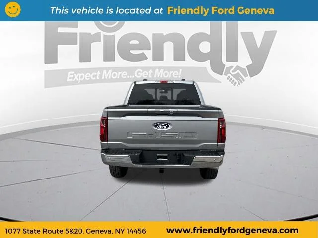 Used 2025 Iconic Silver Metallic Ford XLT image 6
