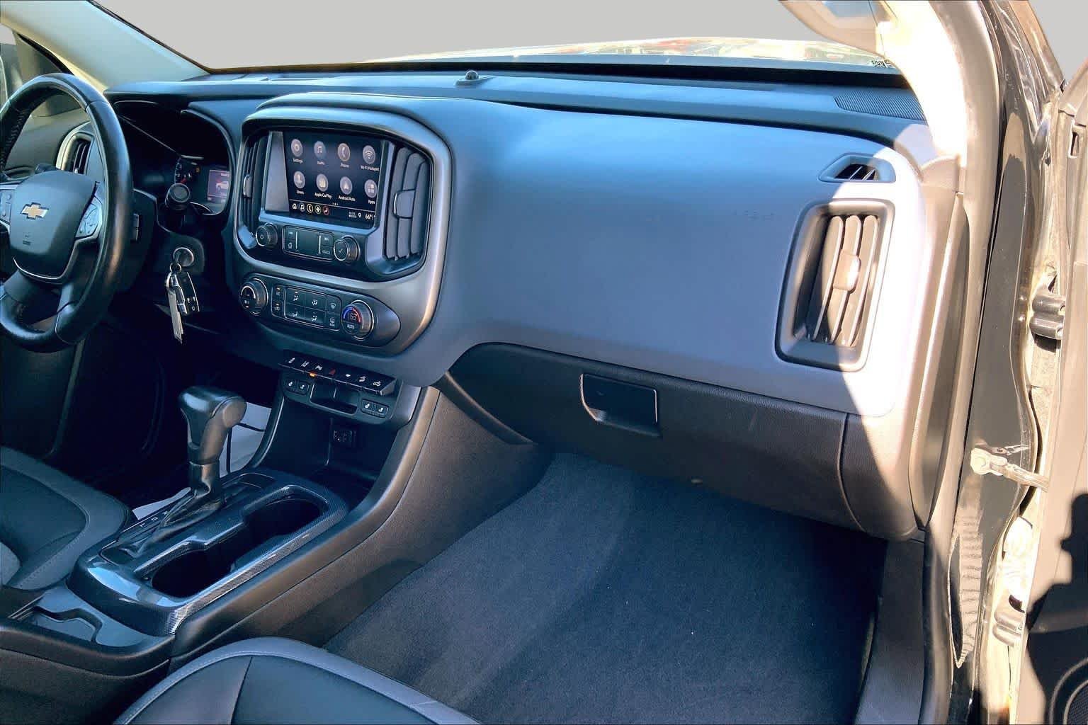 Certified Used 2021 Black Chevrolet 2WD Z71 image 17
