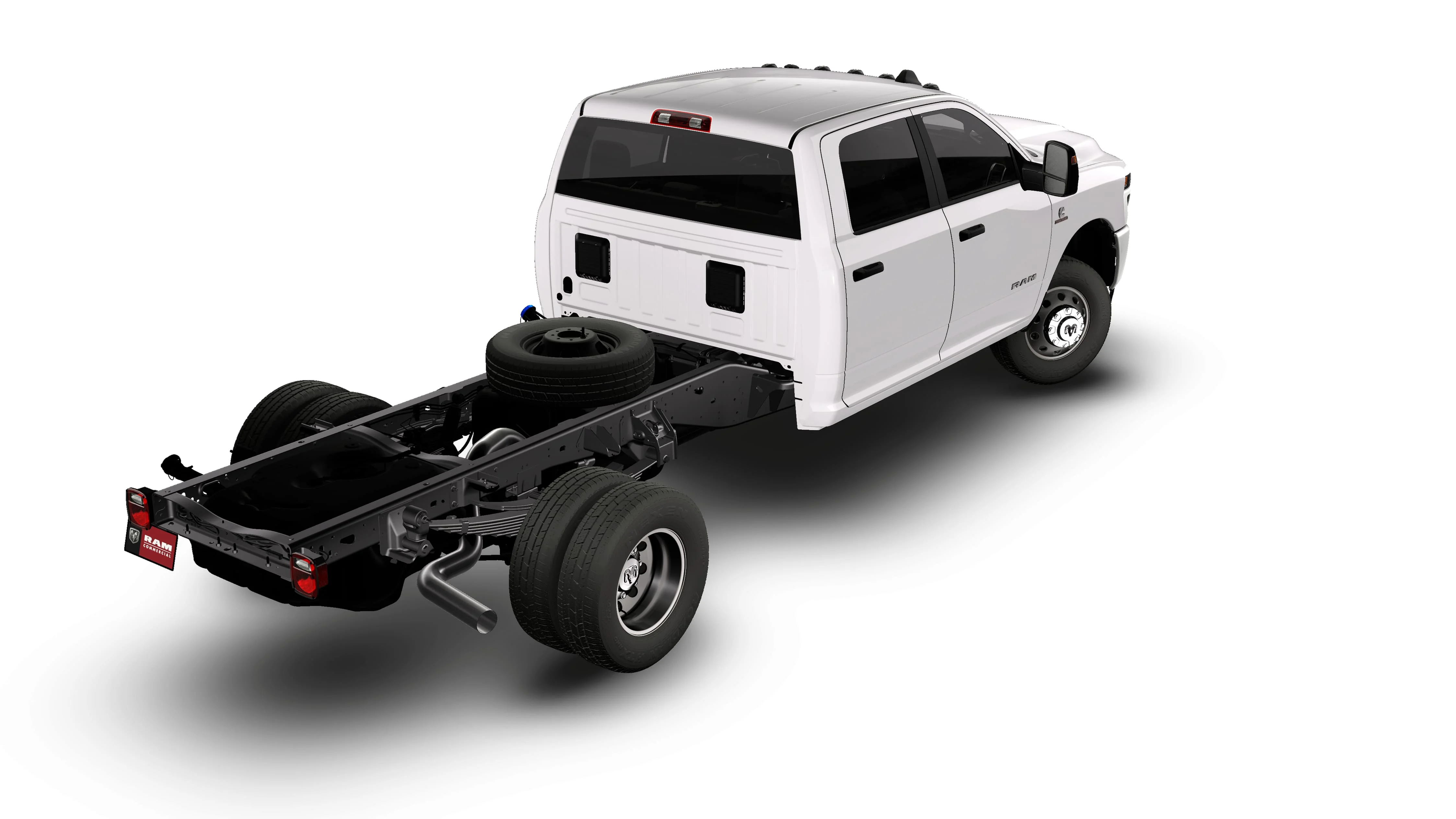 New 2026 Bright White Clear-Coat Exterior Paint RAM Tradesman image 14