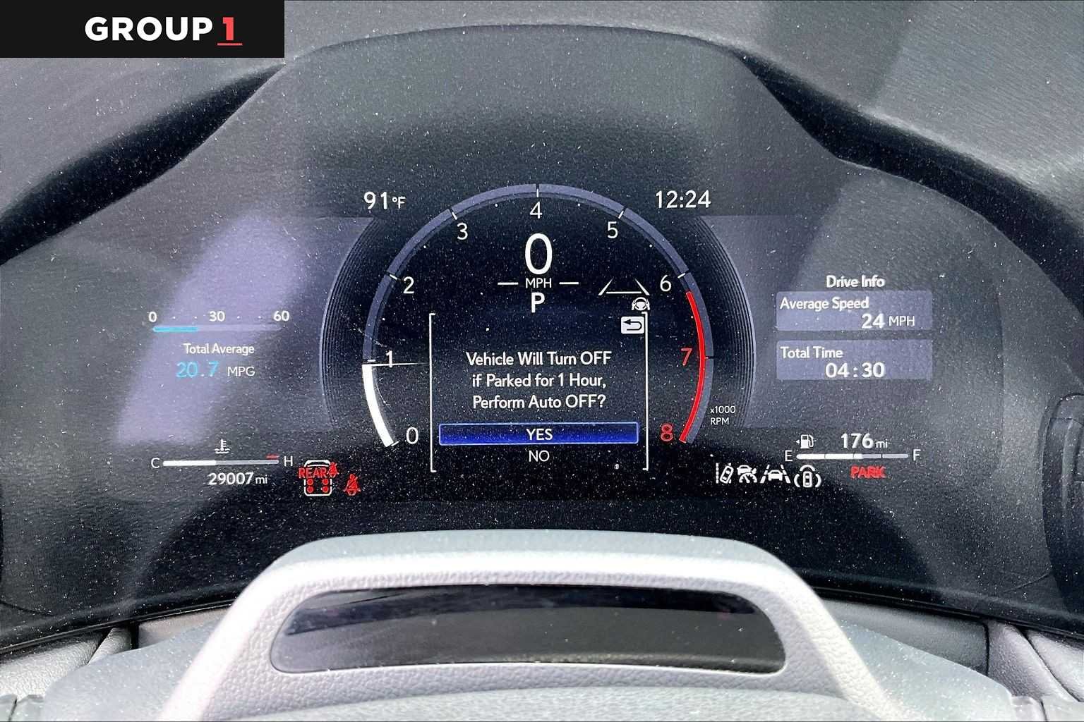 Used 2024 Celestial Silver Metallic Lexus Premium image 23