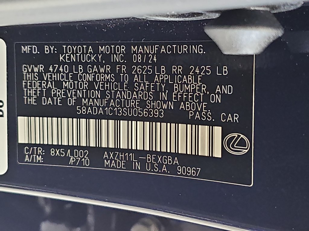 Certified Used 2025 Blue Lexus 300h image 33