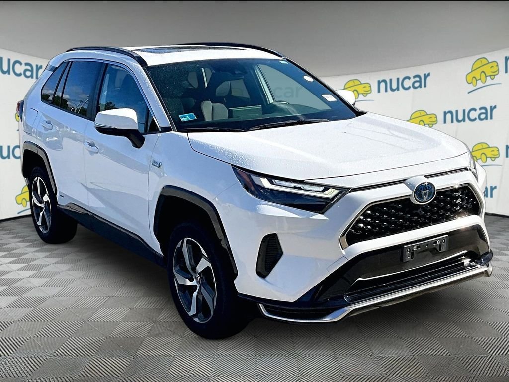 Used 2023 White Toyota SE image 1