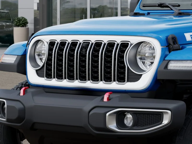 New 2026 Hydro Blue Pearl-Coat Exterior Paint Jeep Sahara 4-Door image 37