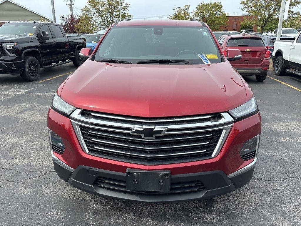 Used 2023 Radiant Red Chevrolet LT Leather image 3