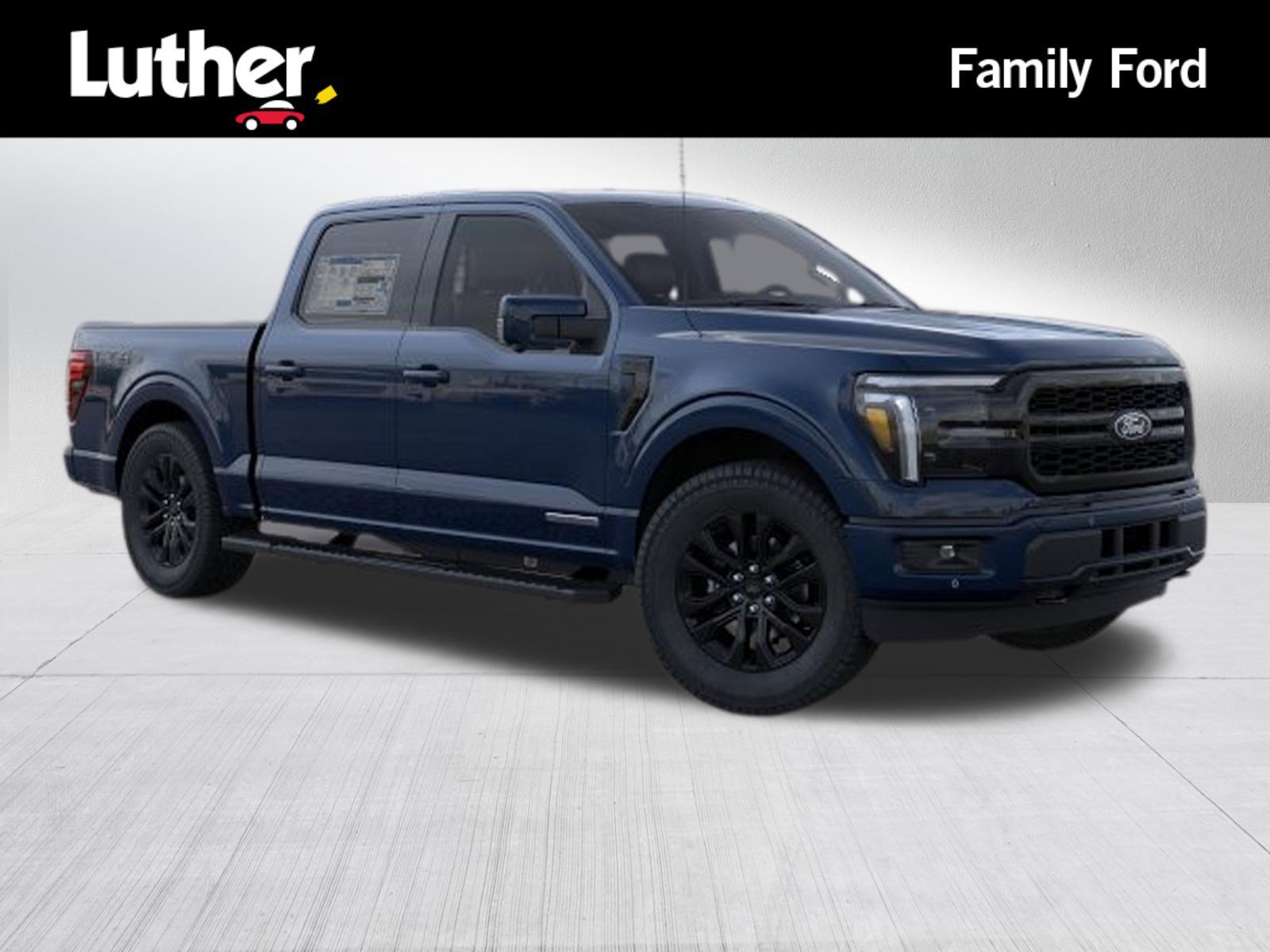 New 2026 Antimatter Blue Metallic Ford LARIAT image 1