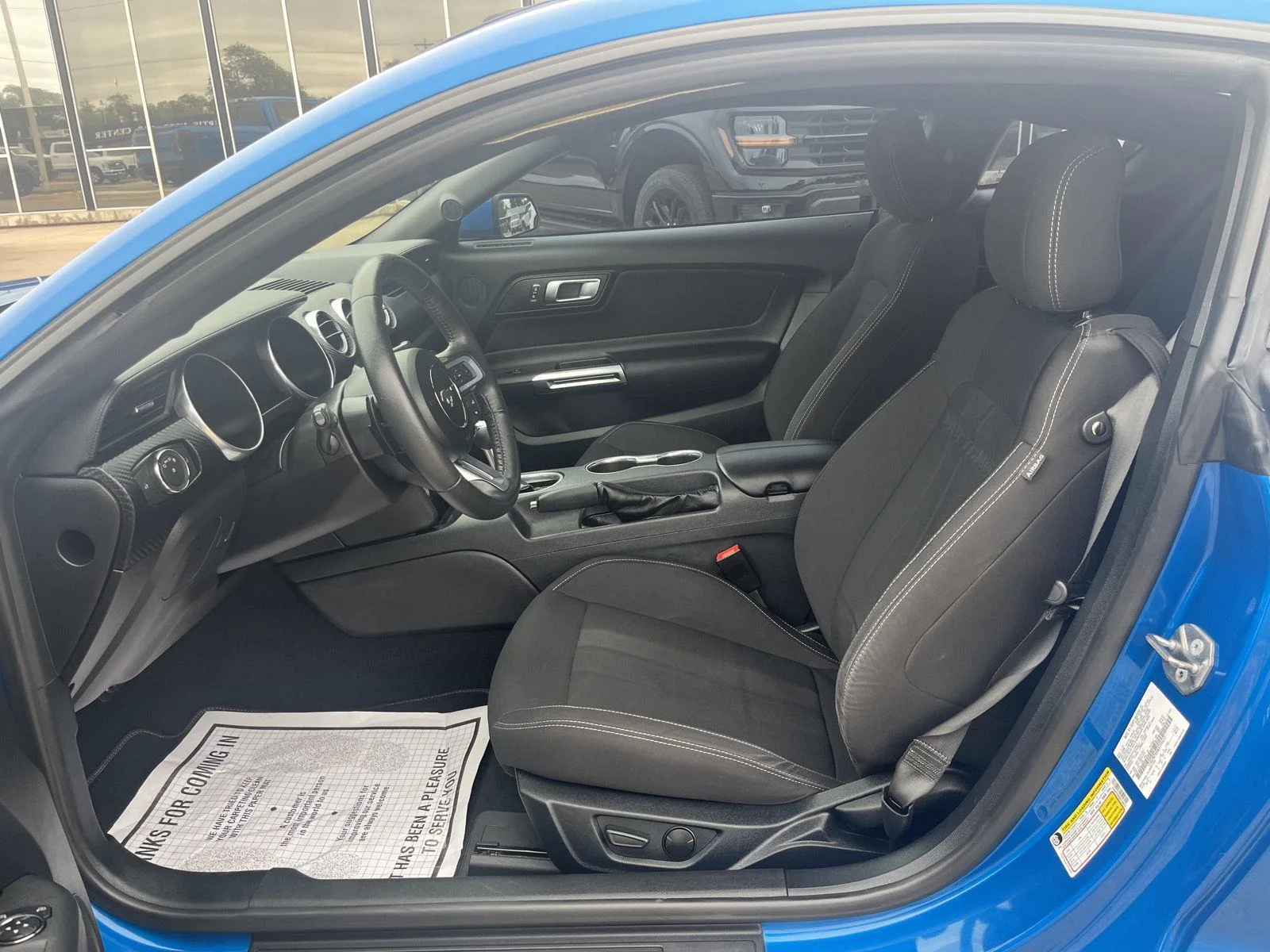 Used 2021 Velocity Blue Metallic Ford EcoBoost image 10