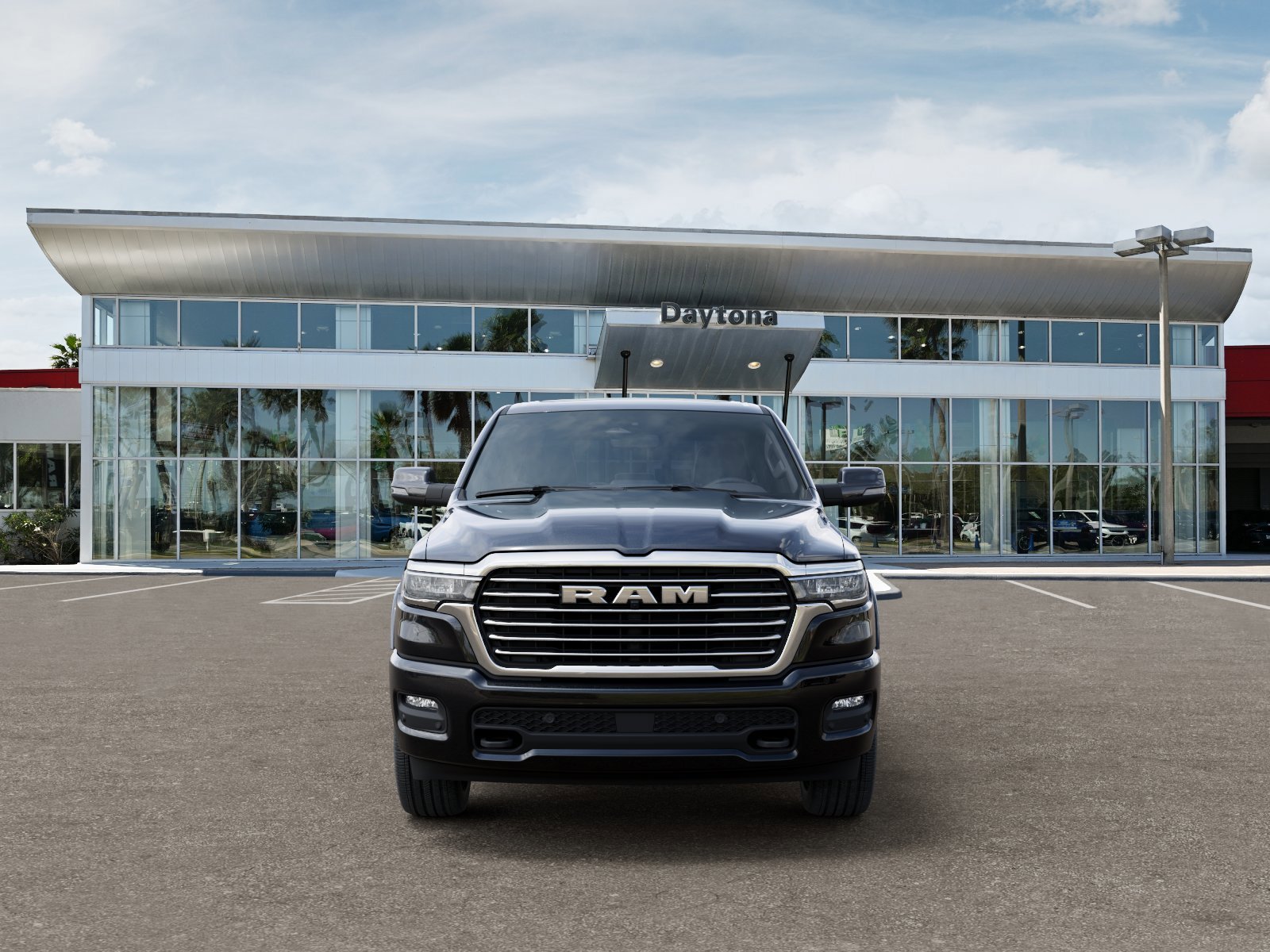 New 2026 Diamond Black Crystal Pearlcoat RAM Laramie image 6