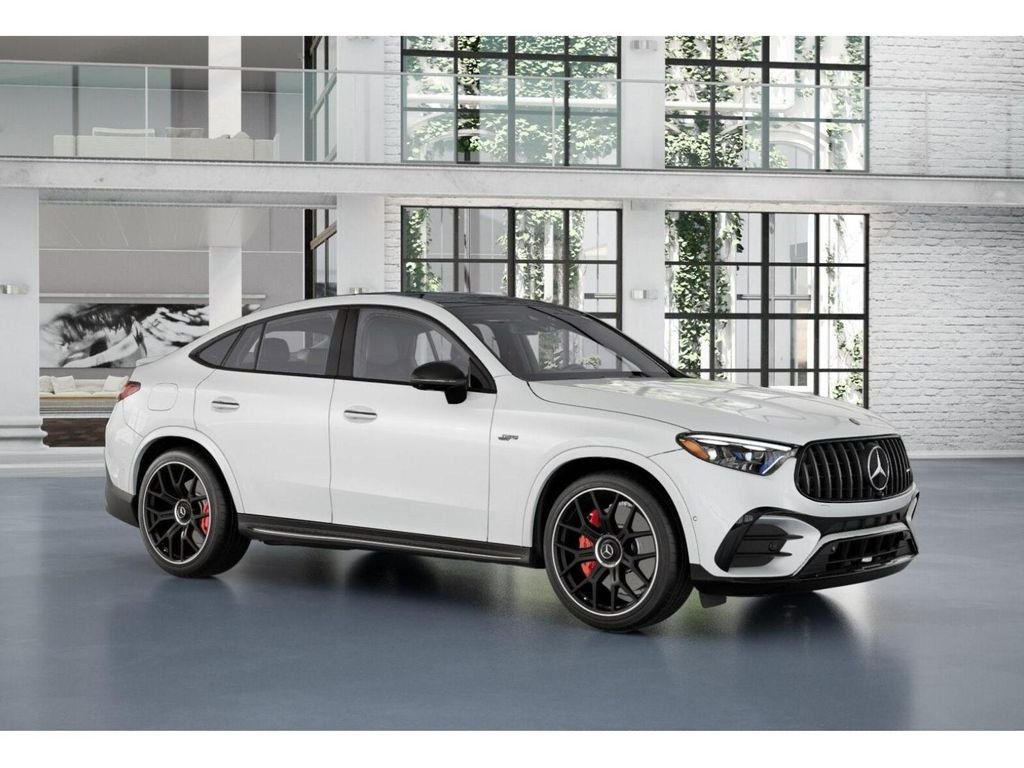 New 2027 MANUFAKTUR Moonlight White Metallic Mercedes-Benz AMG® GLC 53 4MATIC+ Coupe image 12