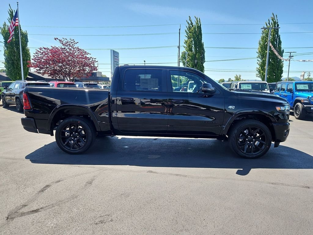 New 2026 Diamond Black Crystal Pearl-Coat Exterior Paint RAM Laramie image 7