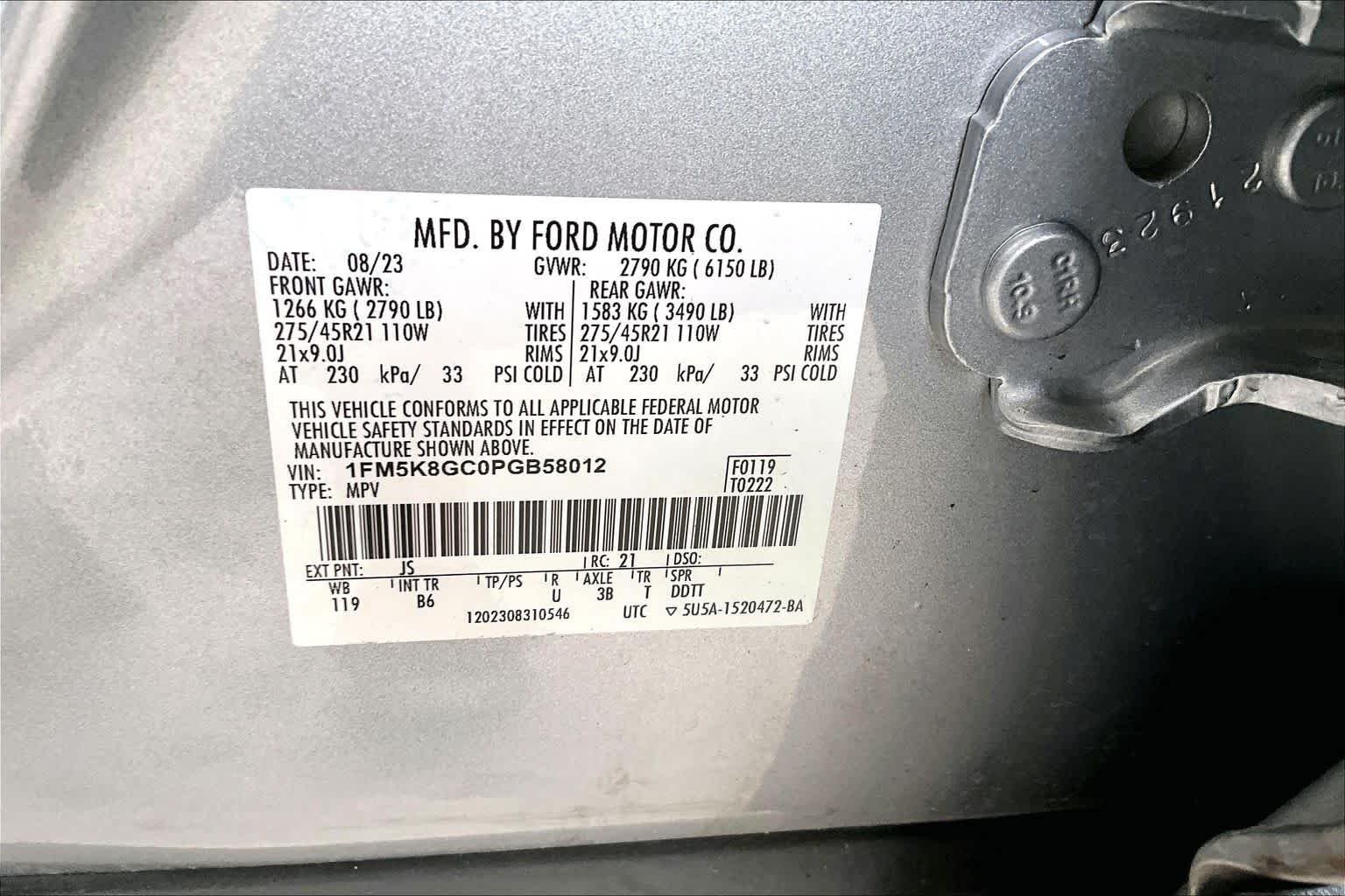 Used 2023 Iconic Silver Ford ST image 32