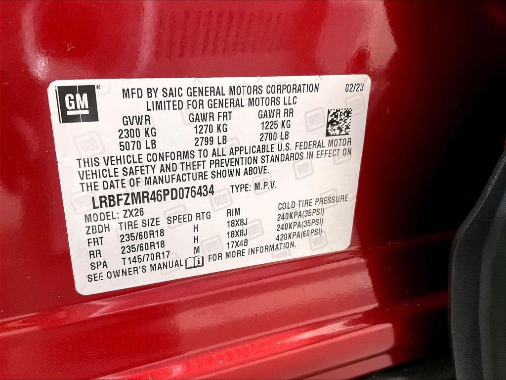 Used 2023 Red Buick Preferred image 36
