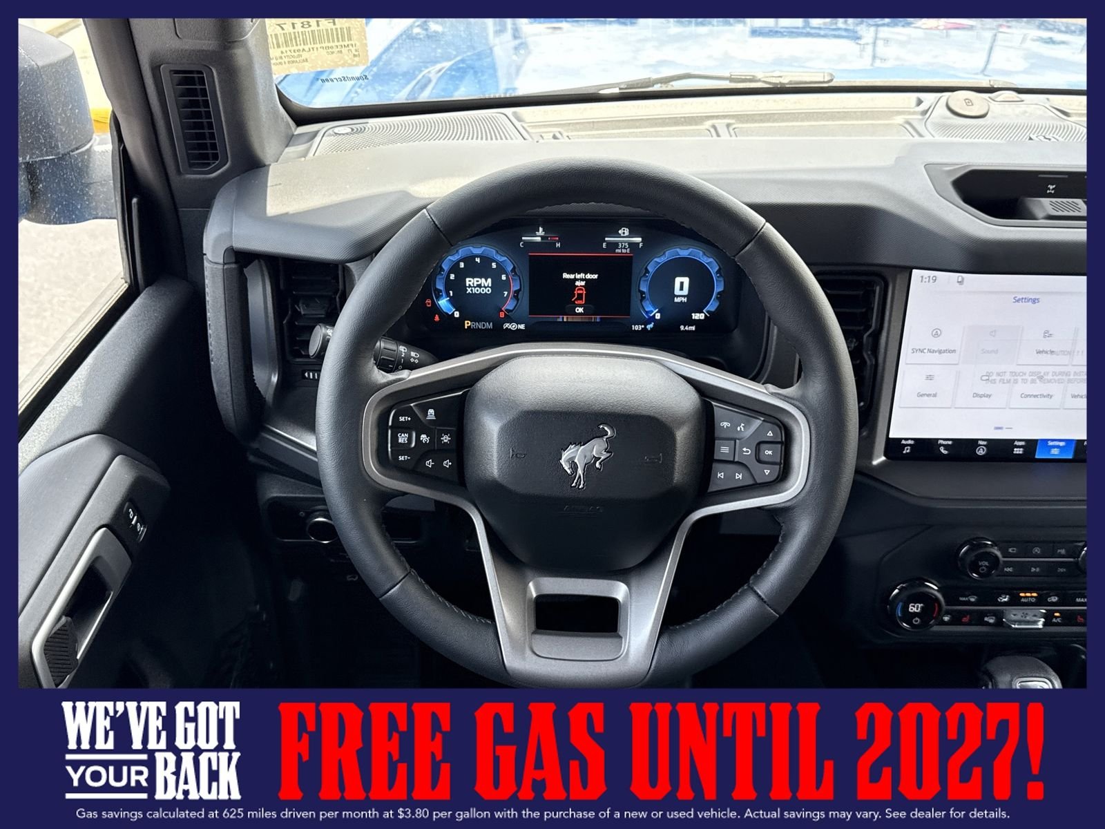 New 2026 Velocity Blue Metallic Ford Badlands image 11