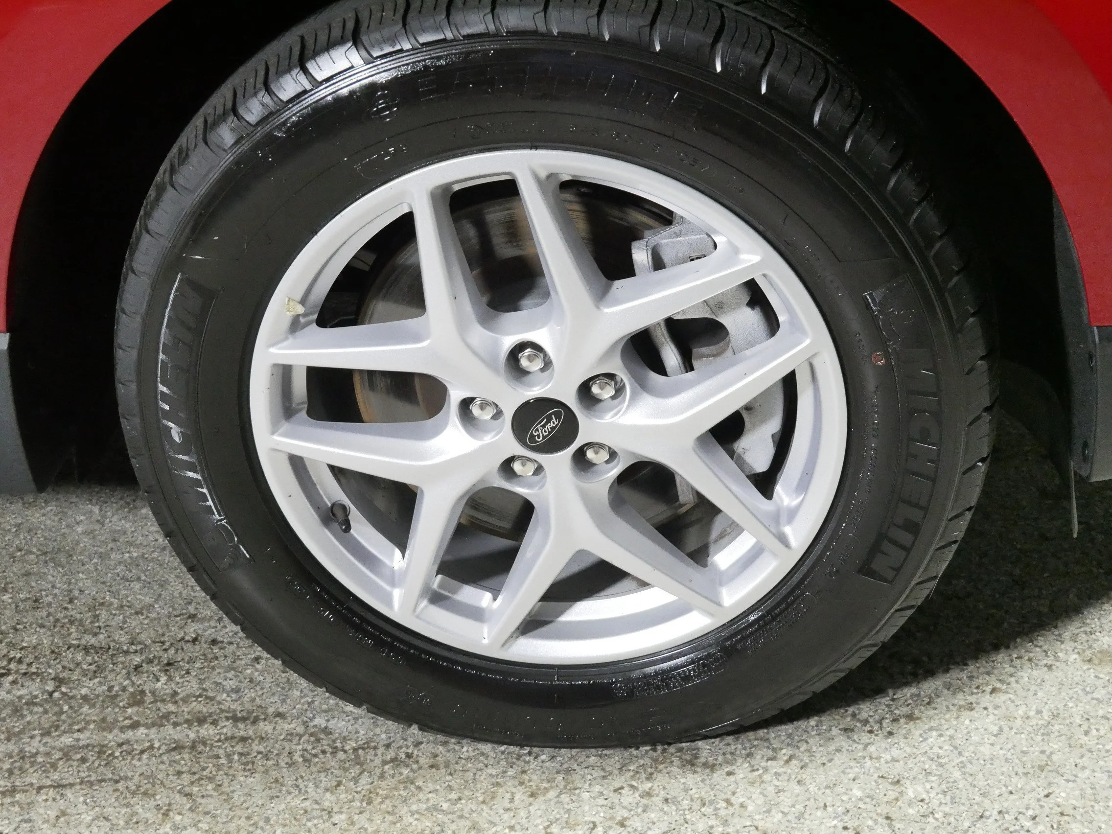 Used 2023 Rapid Red Metallic Tinted Clearcoat Ford SEL image 15
