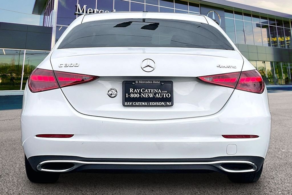 Certified Used 2022 White Mercedes-Benz C 300 image 4