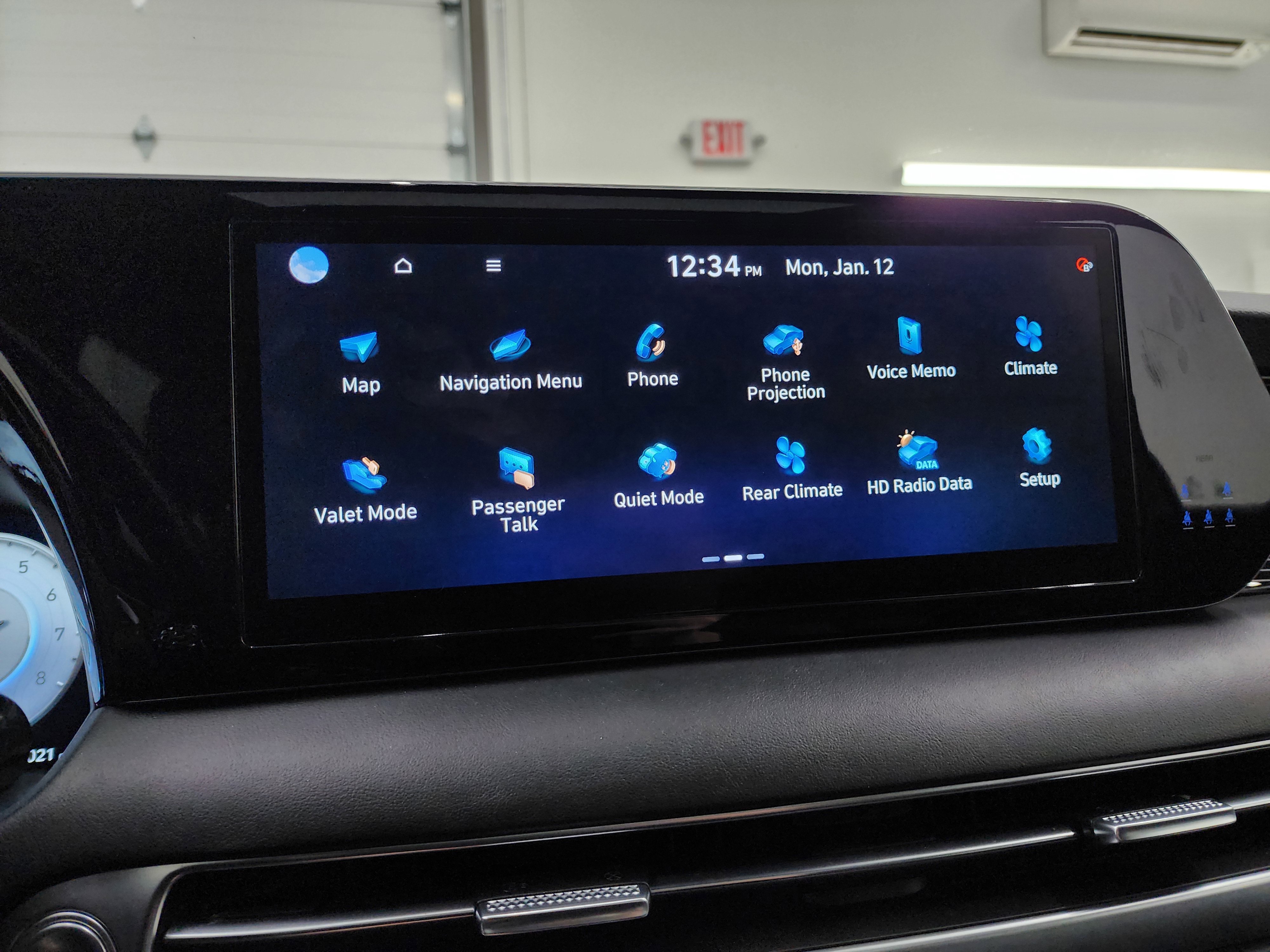 Used 2024 Moonlight Cloud Hyundai Calligraphy: CALLIGRAPHY-AWD-QUADS-THIRD-NAV-PANO-ADAPTIVE CRUISE-1 OWNER image 56