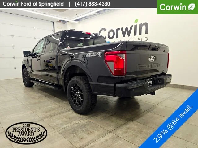 New 2026 Agate Black Metallic Ford XLT image 4