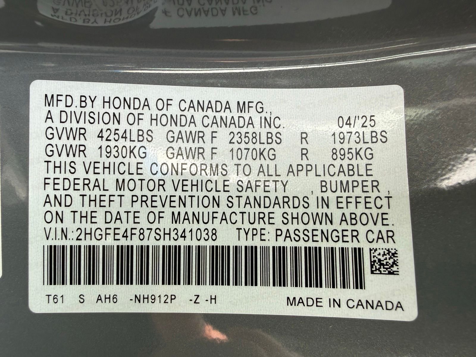 2025 Honda Civic Sport - Photo 42